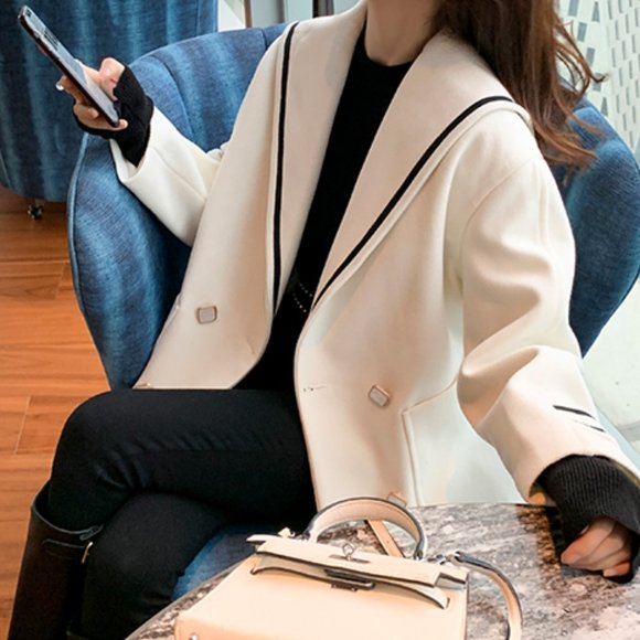 woolen overcoat